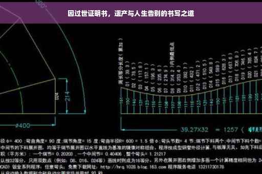 因过世证明书，遗产与人生告别的书写之道