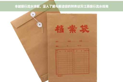 丰城银行流水详解，深入了解与解读你的财务状况江西银行流水指南