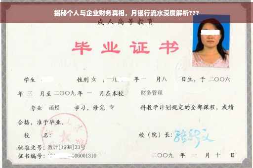 揭秘个人与企业财务真相，月银行流水深度解析???
