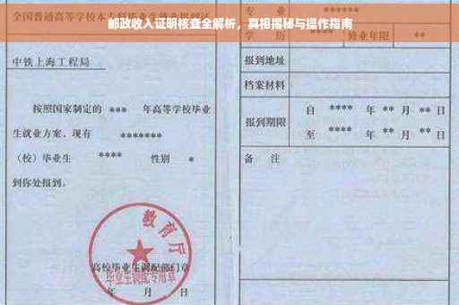 邮政收入证明核查全解析，真相揭秘与操作指南