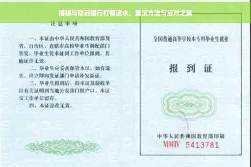 揭秘与防范银行打假流水，查证方法与应对之策