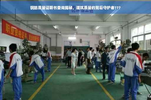 钢筋质量证明书查询揭秘，建筑质量的背后守护者???