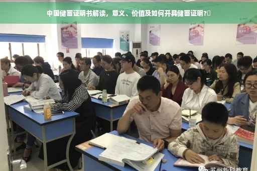 中国储蓄证明书解读，意义、价值及如何开具储蓄证明?✨
