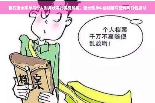 银行流水账单与个人财务状况的深度解析，流水账单中的秘密与查询可能性探讨
