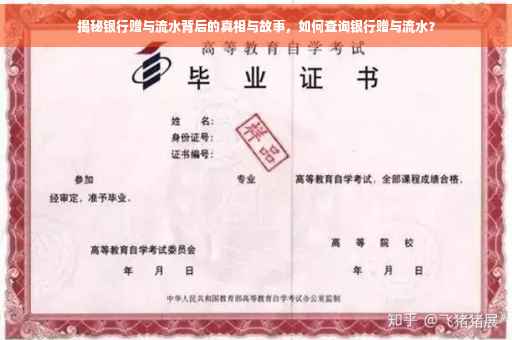揭秘银行赠与流水背后的真相与故事，如何查询银行赠与流水？