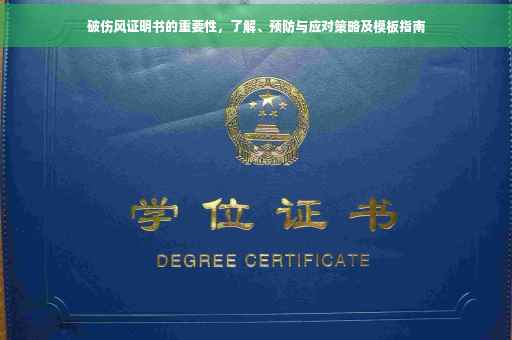 破伤风证明书的重要性，了解、预防与应对策略及模板指南