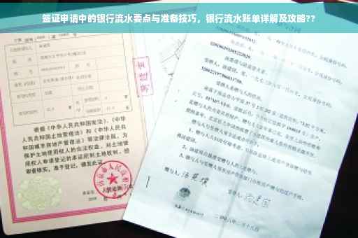 签证申请中的银行流水要点与准备技巧，银行流水账单详解及攻略??