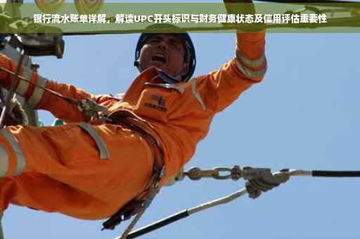 银行流水账单详解，解读UPC开头标识与财务健康状态及信用评估重要性
