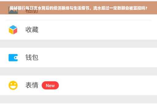 揭秘银行每日流水背后的经济脉络与生活细节，流水超过一定数额会被监控吗？