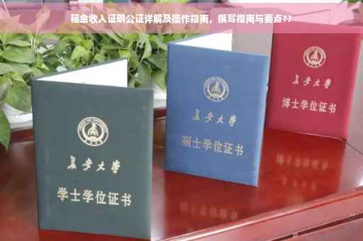 租金收入证明公证详解及操作指南，撰写指南与要点??