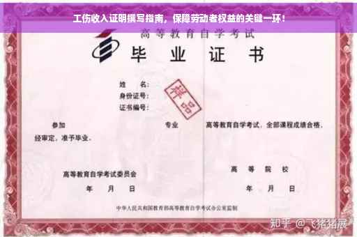 工伤收入证明撰写指南，保障劳动者权益的关键一环！