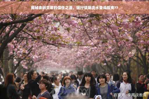 揭秘金融交易的信任之源，银行证明流水查询指南??