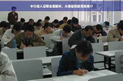 中行收入证明全面解析，从模板到使用指南??