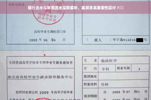 银行流水与账面流水深度解析，差异及其重要性探讨 ?⚡️