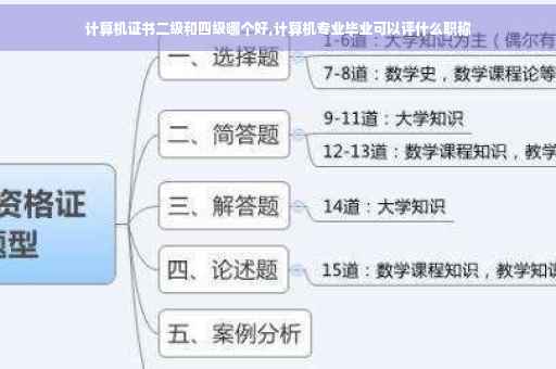 计算机证书二级和四级哪个好,计算机专业毕业可以评什么职称