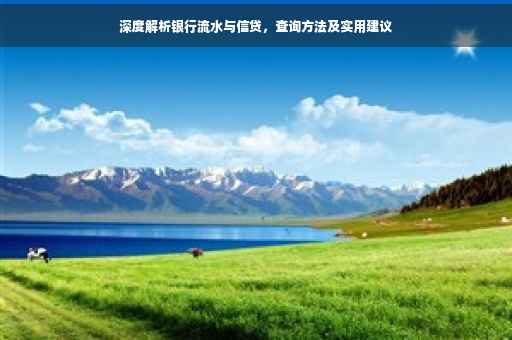 深度解析银行流水与信贷，查询方法及实用建议