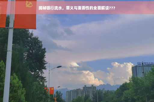 揭秘银行流水，意义与重要性的全面解读???