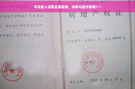 平安收入证明全面指南，详解与操作指南?⚡️