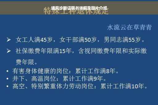 通风诊断证明书详解及图片介绍