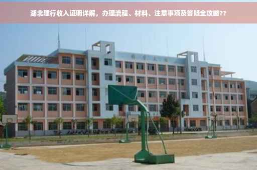 湖北建行收入证明详解，办理流程、材料、注意事项及答疑全攻略??