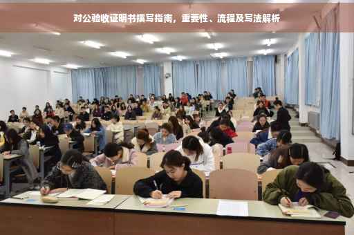 对公验收证明书撰写指南，重要性、流程及写法解析