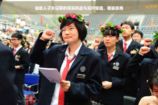 低收入子女证明的现实挑战与应对策略，模板指南