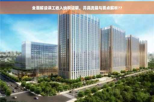 全面解读误工收入纳税证明，开具流程与要点解析??