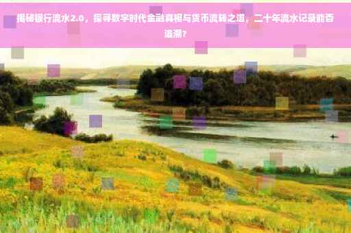 揭秘银行流水2.0，探寻数字时代金融真相与货币流转之道，二十年流水记录能否追溯？