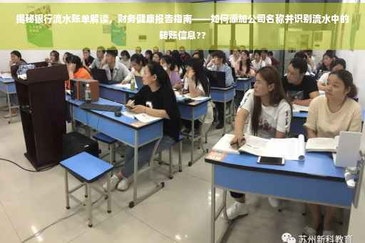 揭秘银行流水账单解读，财务健康报告指南——如何添加公司名称并识别流水中的转账信息??
