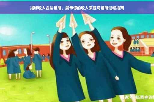 揭秘收入合法证明，展示你的收入来源与证明过程指南