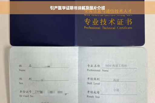 引产医学证明书详解及图片介绍