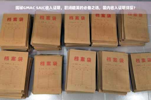 揭秘GMAC SAIC收入证明，职场精英的必备之选，国内收入证明详探?