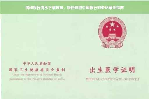 揭秘银行流水下载攻略，轻松获取中国银行财务记录全指南