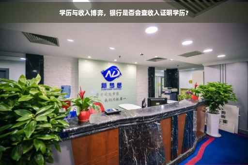 学历与收入博弈，银行是否会查收入证明学历？