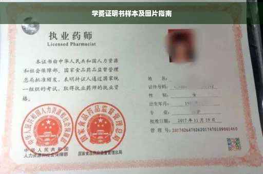 学费证明书样本及图片指南