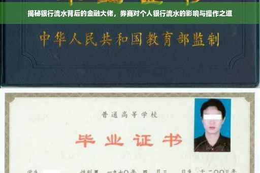揭秘银行流水背后的金融大佬，券商对个人银行流水的影响与操作之道