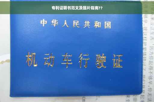 专利证明书范文及图片指南??