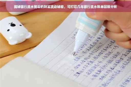 揭秘银行流水背后的财富流动秘密，可打印几年银行流水账单回顾分析