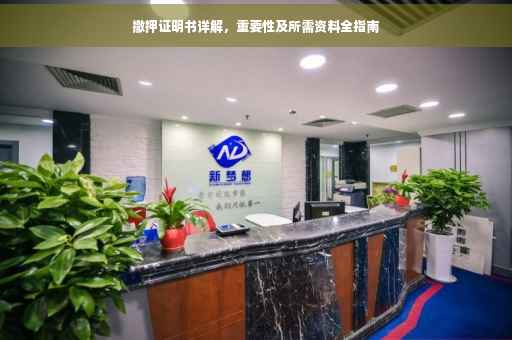 撤押证明书详解，重要性及所需资料全指南