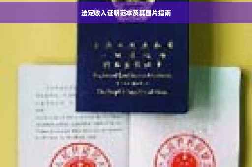 法定收入证明范本及其图片指南