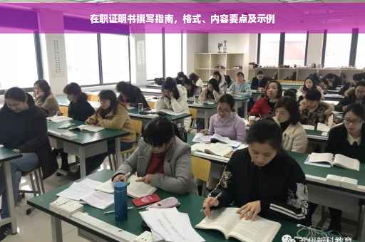 在职证明书撰写指南，格式、内容要点及示例