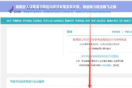 税局收入证明揭示税收与经济发展紧密关联，税收助力经济腾飞之路