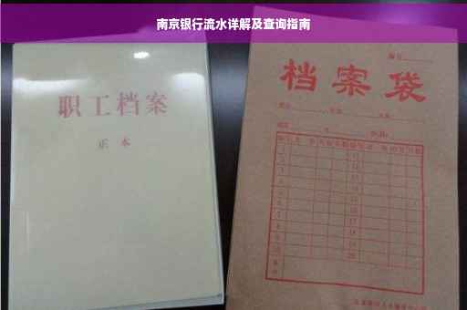 南京银行流水详解及查询指南