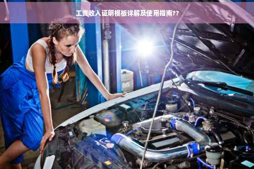 工资收入证明模板详解及使用指南??
