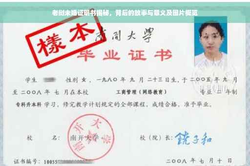 老挝未婚证明书揭秘，背后的故事与意义及图片概览