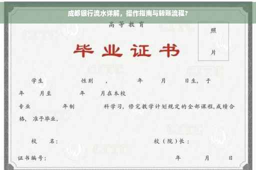 成都银行流水详解，操作指南与转账流程?