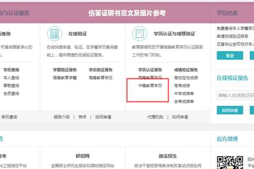伤害证明书范文及图片参考