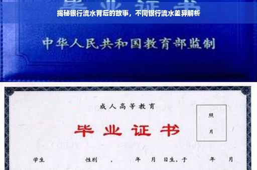 揭秘银行流水背后的故事，不同银行流水差异解析