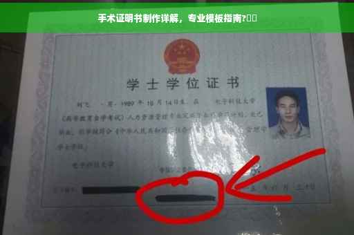 手术证明书制作详解，专业模板指南?⚡️
