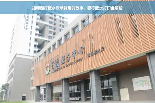 揭秘银行流水账单背后的故事，银行流水打印全解析